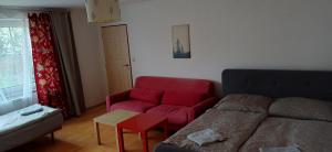 Posezení v ubytování Apartmán Dvořák 194 pod Svatou horou
