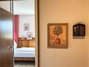 Postel nebo postele na pokoji v ubytování Apartment Bergliebe - G 103 by Interhome