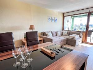 Posezení v ubytování Apartment Bergliebe - G 103 by Interhome
