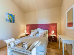Posteľ alebo postele v izbe v ubytovaní Holiday Home Il Fienile by Interhome