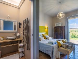 Posteľ alebo postele v izbe v ubytovaní Holiday Home Il Fienile by Interhome