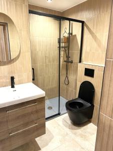 Ванная комната в Studio Californien à deux pas de la plage