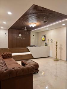 Posezení v ubytování Hotel Saesha International