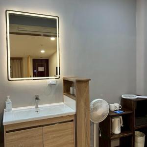 Koupelna v ubytování Yunshanjian B&B