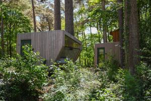 Zahrada ubytování Sleep Space 1 - Green Tiny Spot Cuxhaven Wernerwald