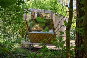 Zahrada ubytování Sleep Space 1 - Green Tiny Spot Cuxhaven Wernerwald