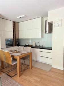 Køkken eller tekøkken på Apartament Golden Tulip