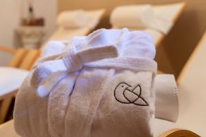 Posteľ alebo postele v izbe v ubytovaní Hotel Garni Nachtigall