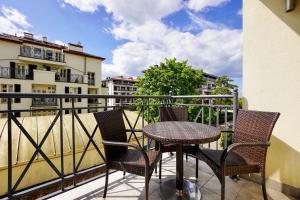 Balkon lub taras w obiekcie Promenada by Baltic Home