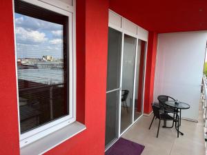 Balkón nebo terasa v ubytování Apartament Bogdan 2 Ared