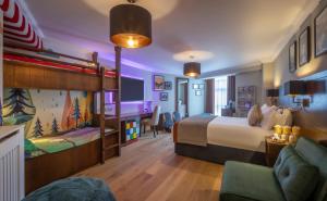 Krevet ili kreveti u jedinici u okviru objekta Glenroyal Hotel
