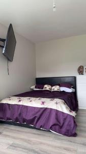 Postel nebo postele na pokoji v ubytování Studio Apartment
