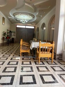 Χώρος καθιστικού στο Aminzar Guest House