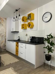 Kuchyň nebo kuchyňský kout v ubytování Studio 70 by Casa del Mar