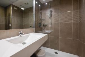 Koupelna v ubytování B&B Hotel Trento