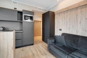 Kuchyň nebo kuchyňský kout v ubytování Chalet Kb