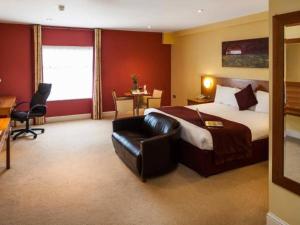 Postelja oz. postelje v sobi nastanitve Central Hotel Tullamore
