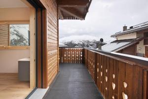 Balkón nebo terasa v ubytování Chalet Kb