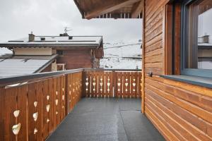Balkón nebo terasa v ubytování Chalet Kb
