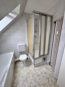 Koupelna v ubytování Zum Handwerkerglück Marktstraße + 6 fotografií