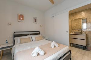 Postel nebo postele na pokoji v ubytování Ocean Apartment - Relaxing Centric Apartment in Moraira