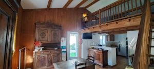 Kuchyň nebo kuchyňský kout v ubytování L'Oustau dei Aucèus