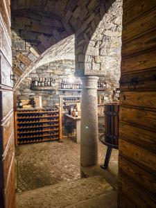 A restaurant or other place to eat at Torretta - Ferienwohnung (SP)