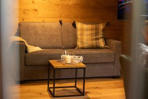 Posezení v ubytování Schwarzwald Chalet -Wilde Rench-