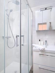 Koupelna v ubytování Bel appartement central - Sweet Home