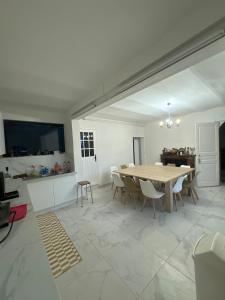 Χώρος καθιστικού στο Le manoir du chateau Gaillard