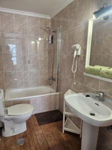 Koupelna v ubytování Ideal 3