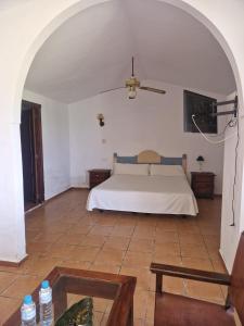 Posteľ alebo postele v izbe v ubytovaní Hotel Rural Portilla de Monfragüe