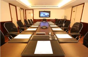 The business area and/or conference room at Ambassador-Monaco