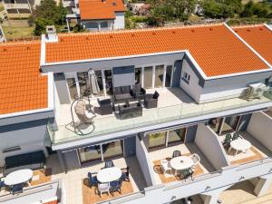 En balkon eller terrasse på Peaceful OAZA