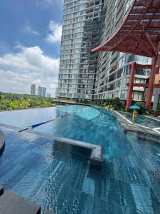 Πισίνα στο ή κοντά στο Qy Cossy apt