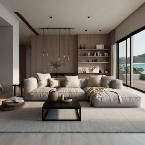 Un lugar para sentarse en Quy Nhon Altara cosy apartment