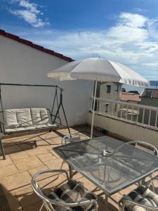 Balkón alebo terasa v ubytovaní Apartmani Josipović