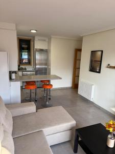 Η κουζίνα ή μικρή κουζίνα στο Apartamento Rammari Spa