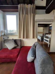 Posezení v ubytování Verona Relax & Stay ROOMS