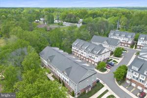 an overhead view of a building in a town at Bedroom with Private Bathroom in Woodbridge VA in Dale City