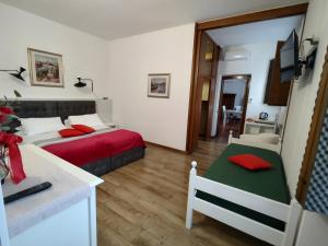 Postel nebo postele na pokoji v ubytování Verona Relax & Stay ROOMS