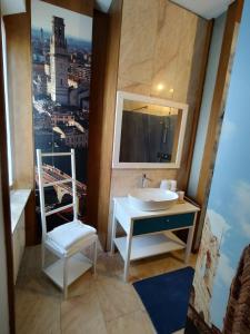 Posezení v ubytování Verona Relax & Stay ROOMS