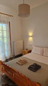 Postel nebo postele na pokoji v ubytování Holiday Home Neochori Pelion