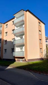 Budova, v ktorej sa apartmán nachádza