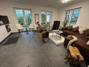 TV a/nebo společenská místnost v ubytování V.I.P Appartement