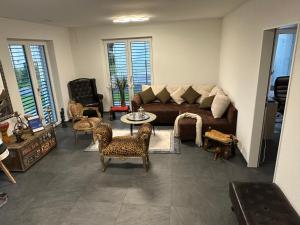 Posezení v ubytování V.I.P Appartement