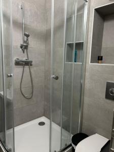 Chambre double à Niederkorn 욕실