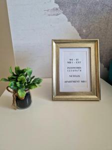 Certifikát, hodnocení, plakát nebo jiný dokument vystavený v ubytování Apartments MB