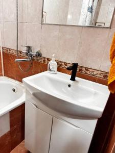 Ένα μπάνιο στο Квартира Лузанівка2