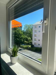 Balkón nebo terasa v ubytování HomeSweetHome#Speyer
